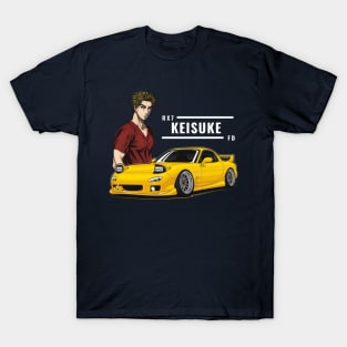 Keisuke Takahashi rx7 FD redsuns T-Shirt